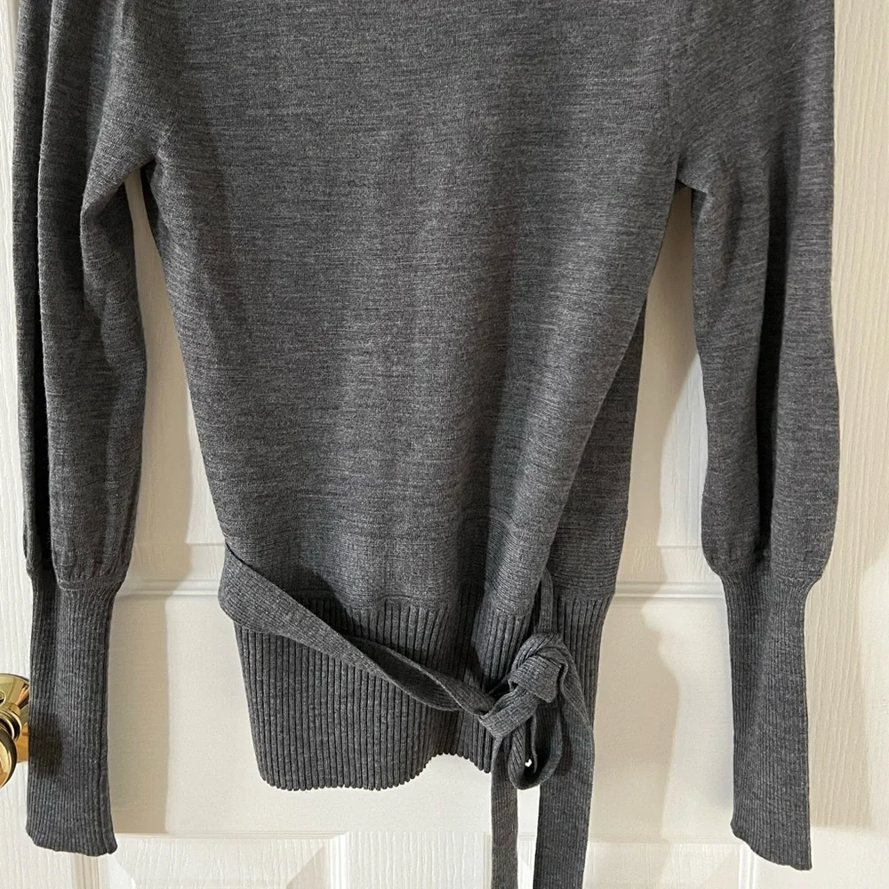 Diane von Furstenberg (DVF) Vitoria Knit 🧶 Wrap Sweater - Picture 7 of 14